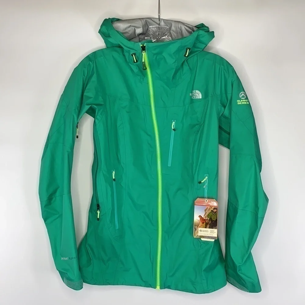 The North Face W Hyalite Jacket Summit Series Bastille Green NWT XS